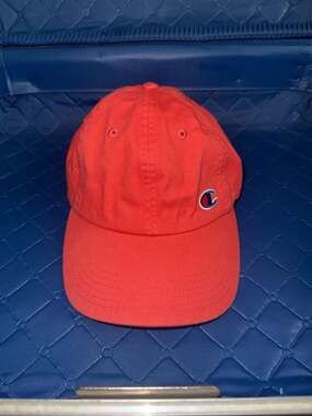 Champion pink salmon Adjustable Cotton Twill Baseball Hat Cap